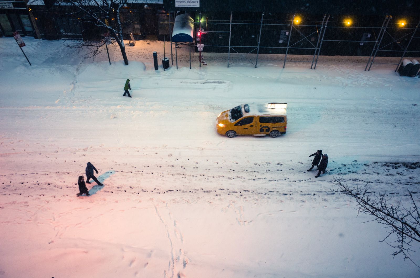 © Michele Palazzo - Image from the Jonas Blizzard in New York City photography project