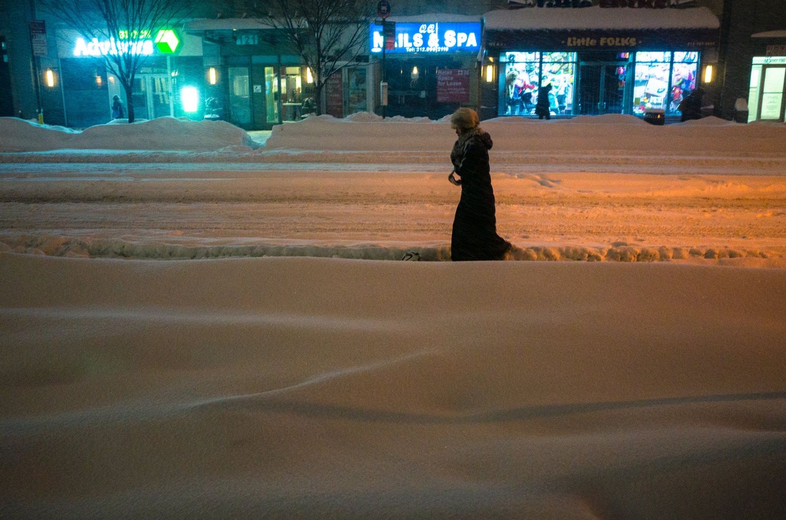© Michele Palazzo - Image from the Jonas Blizzard in New York City photography project