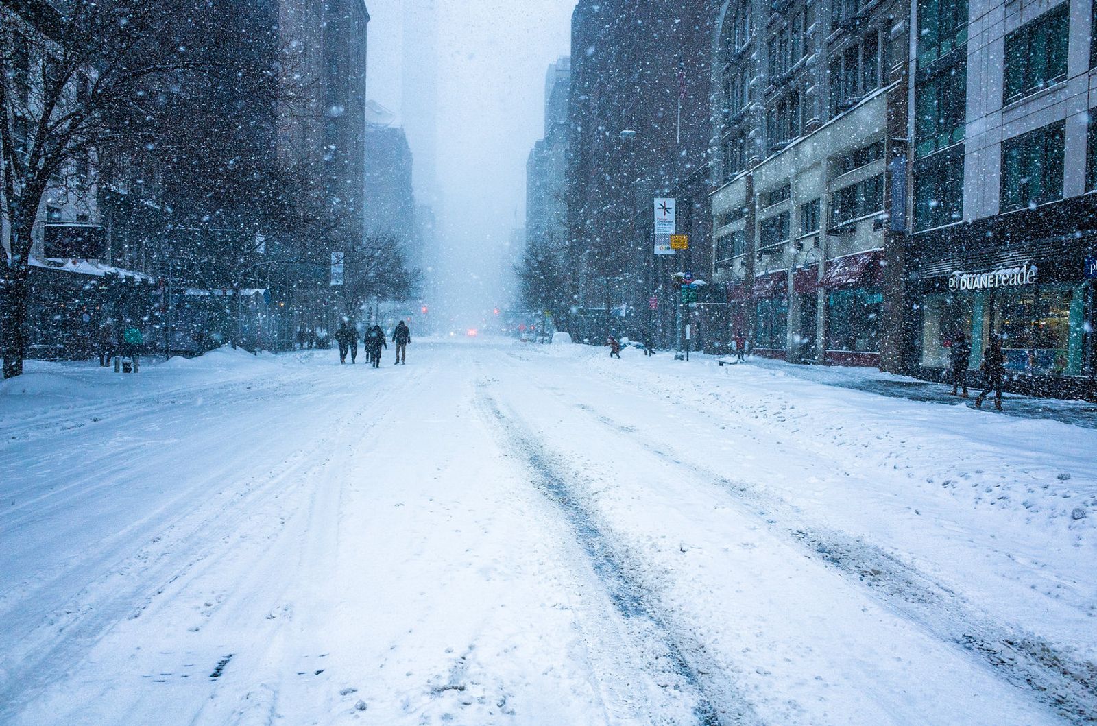 © Michele Palazzo - Image from the Jonas Blizzard in New York City photography project