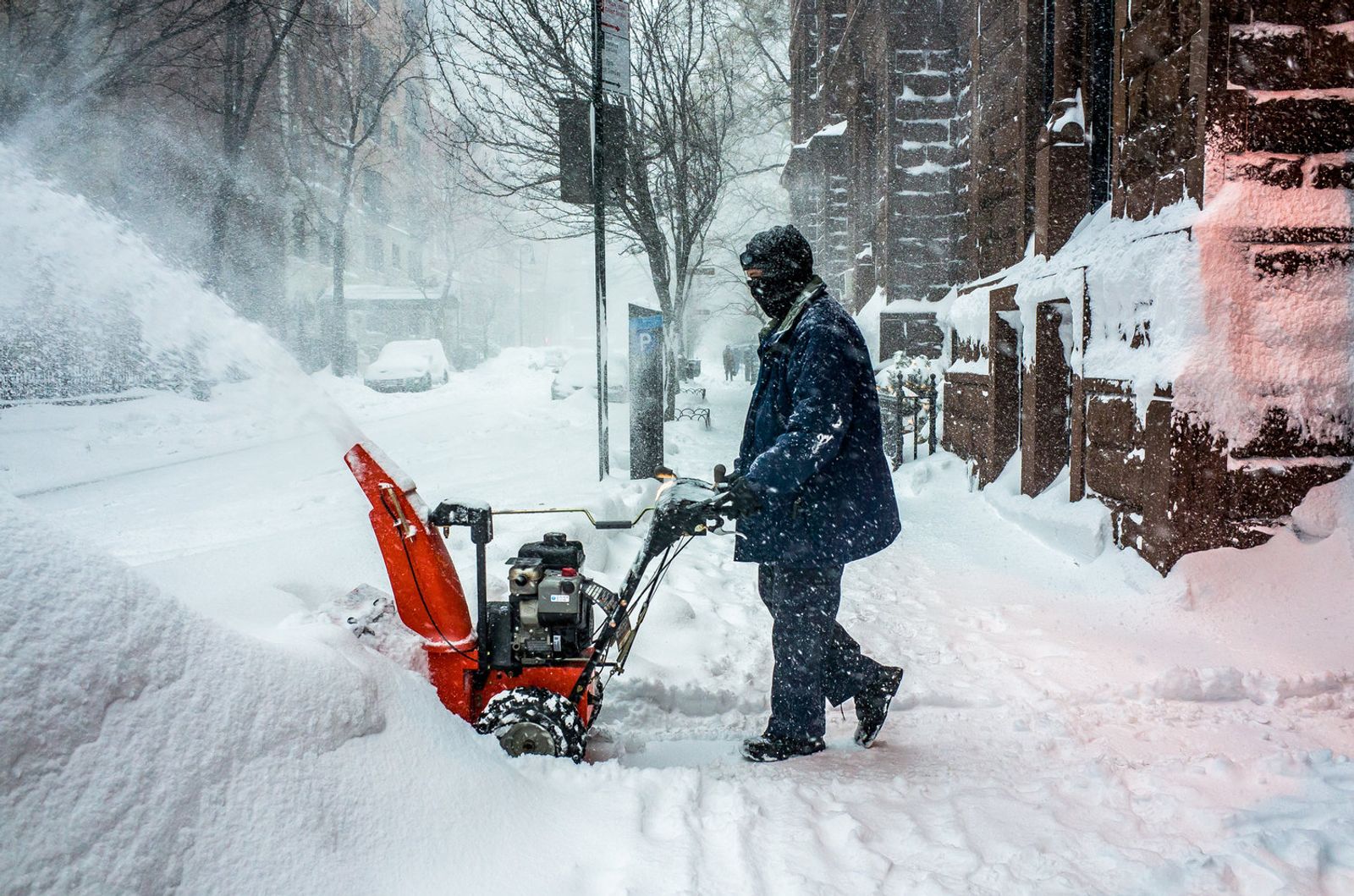© Michele Palazzo - Image from the Jonas Blizzard in New York City photography project