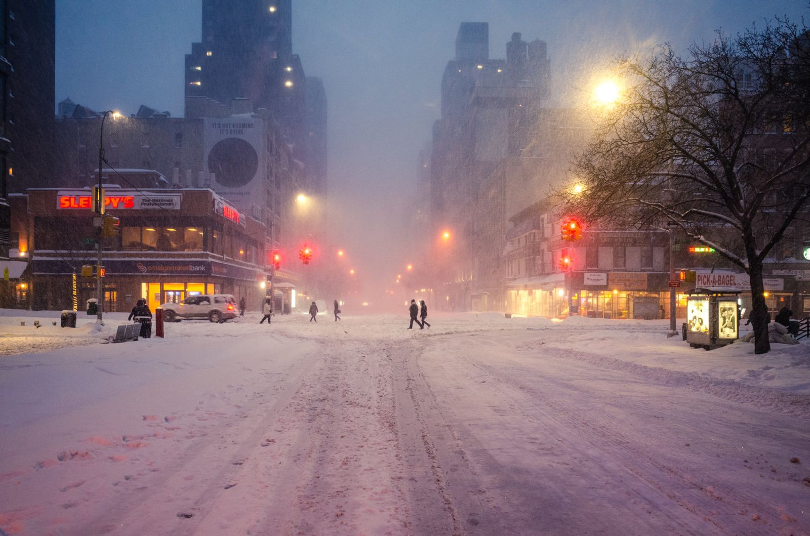 © Michele Palazzo - Image from the Jonas Blizzard in New York City photography project