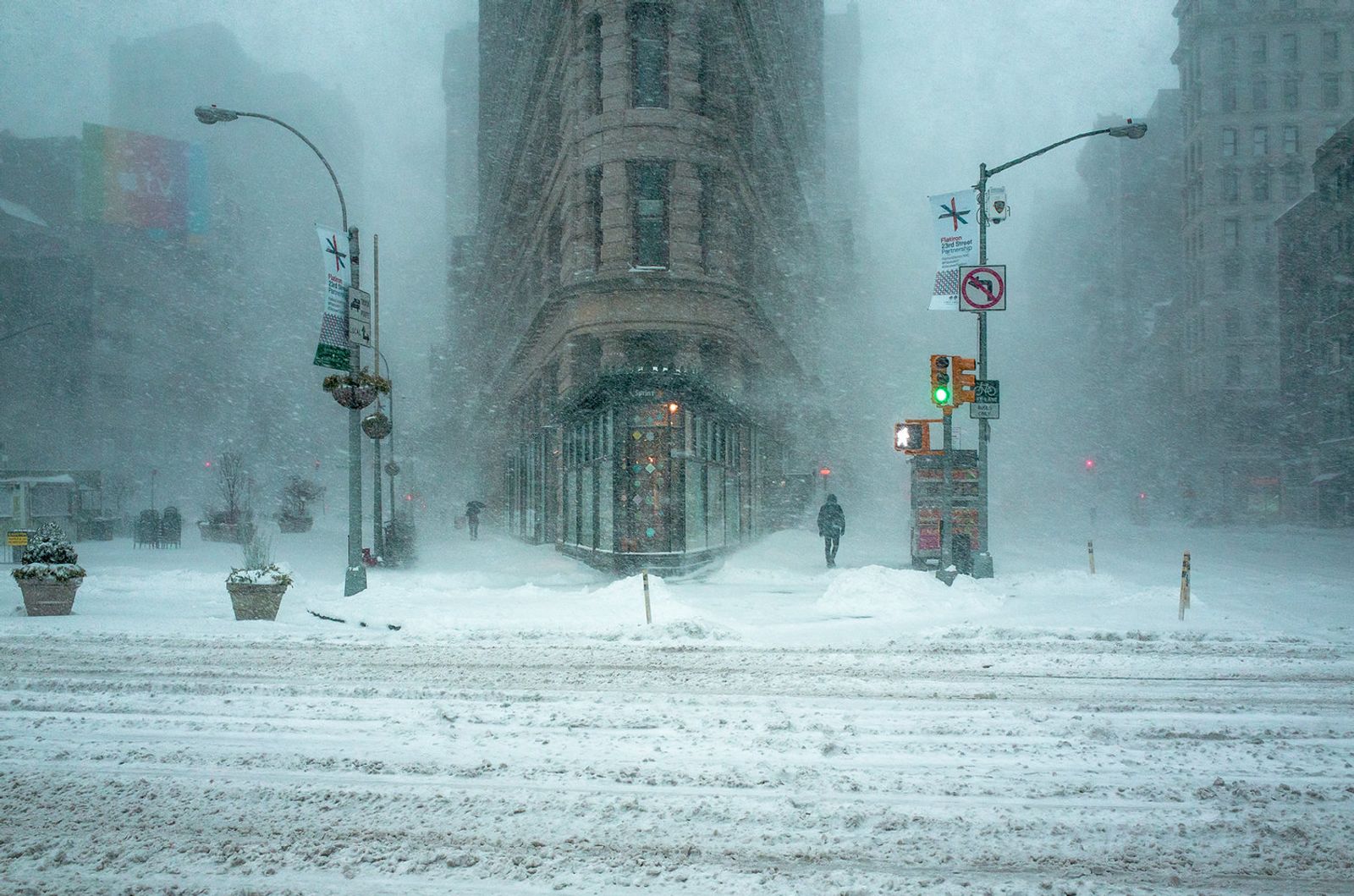 © Michele Palazzo - Image from the Jonas Blizzard in New York City photography project