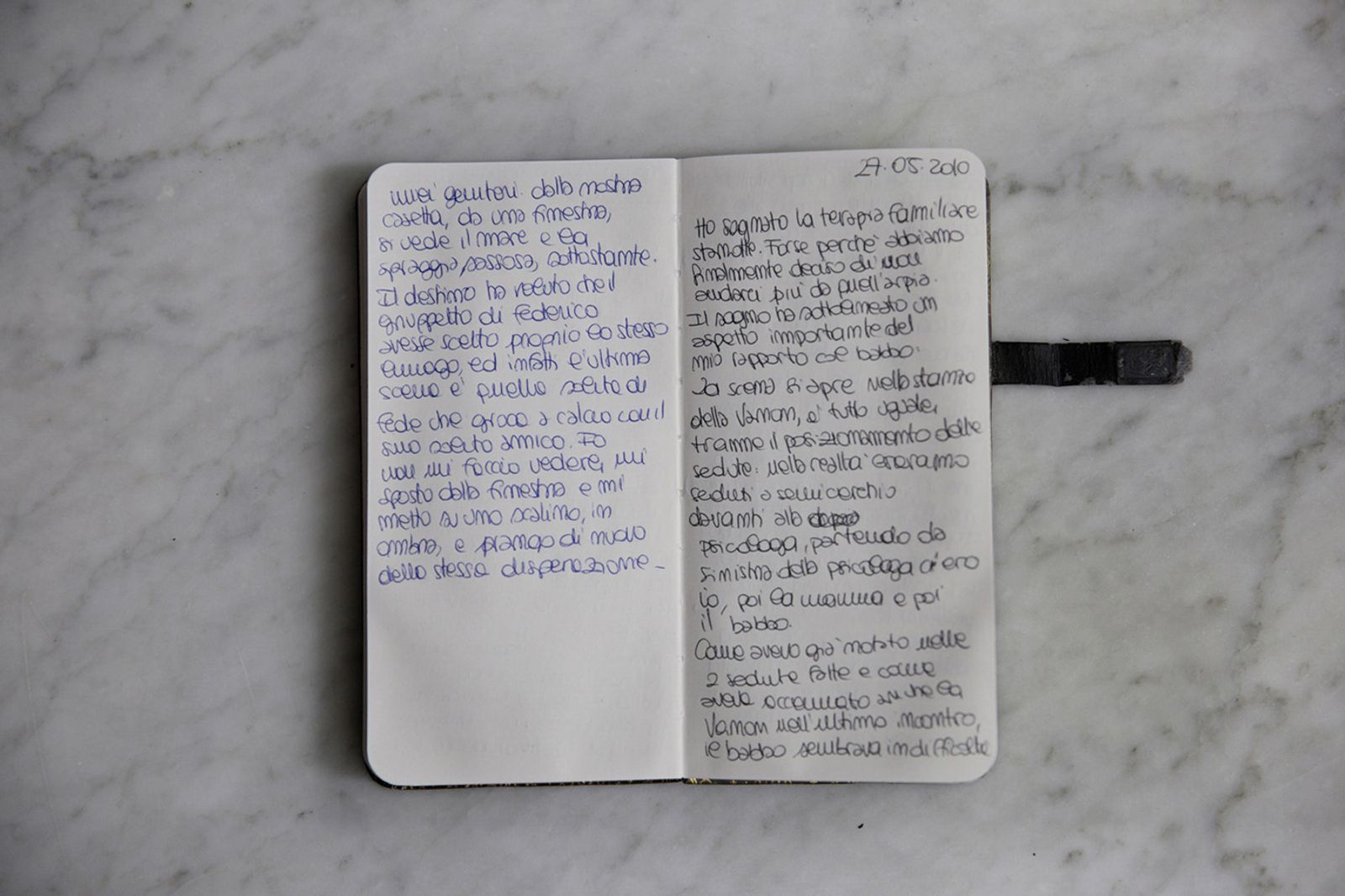 © Leonardo Chiarabini - Vanessa's diary. Florence, Italy.