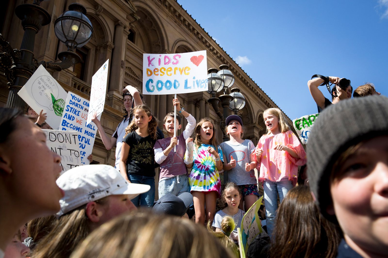 © MAYLEI HUNT - Schools Strike for Climate Change, Melbourne 2019