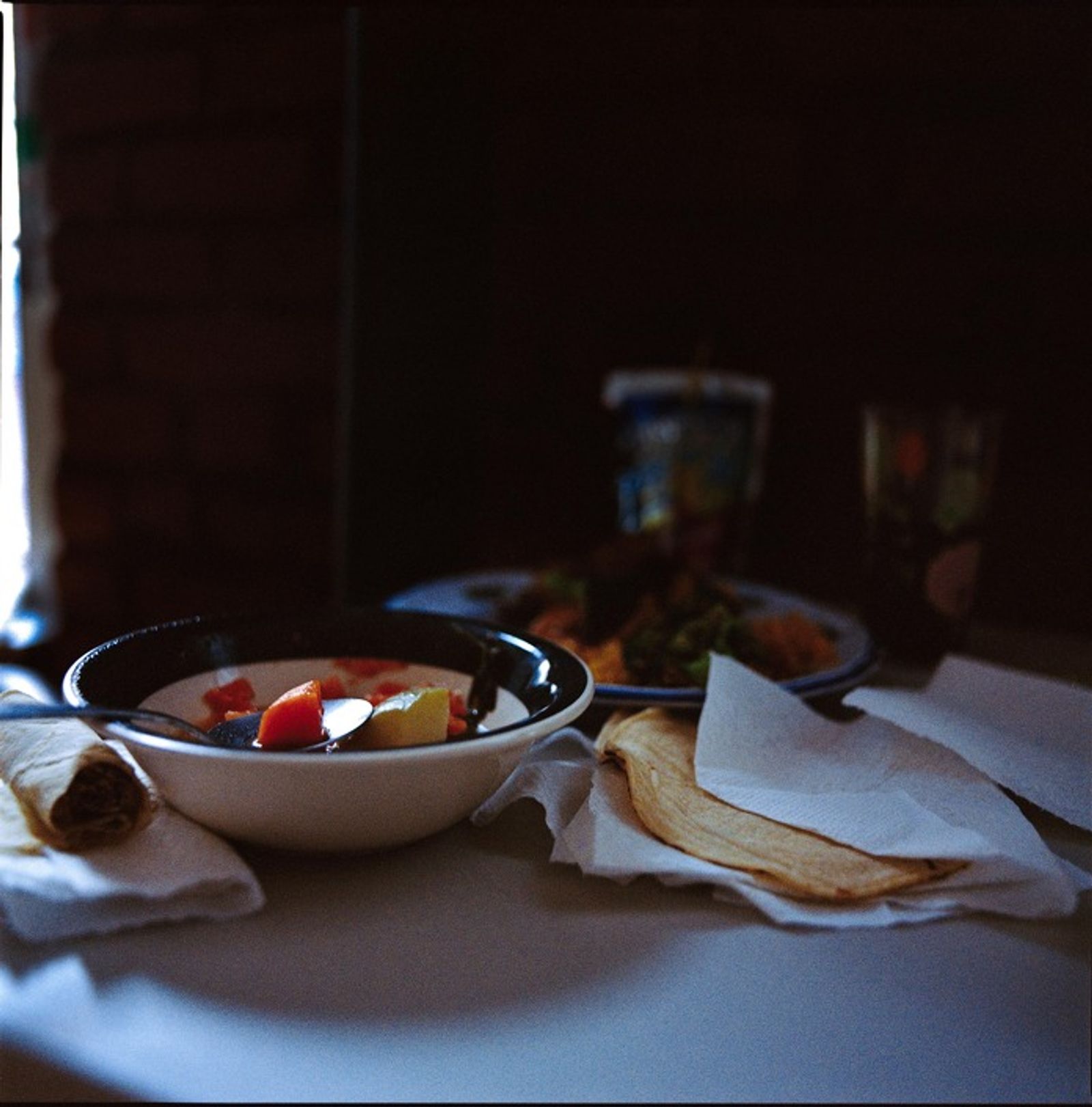 © Ruth Prieto - Rests of food on the table.