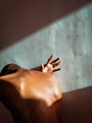 HOLDING ON MYSELF