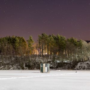 Ice shanties