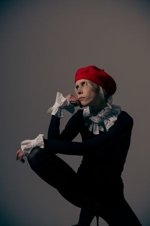 Pierrot in Red: A Silent Interlude