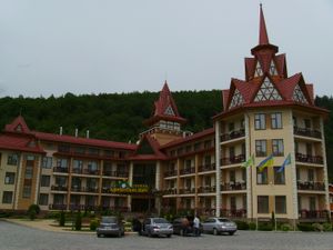 Carpatian  town  Yaremche  of  Ivano - Frankivsk  region  in  Ukraine 4