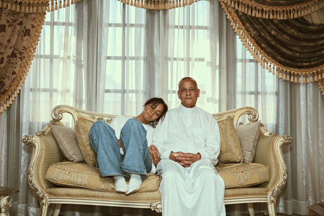 © Nayra Aly - Me and my father Ramadan.