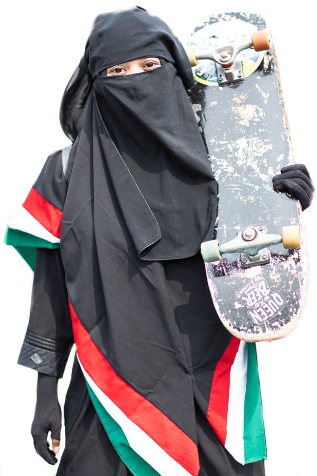 © András Polgár - Image from the Muslim punk photography project