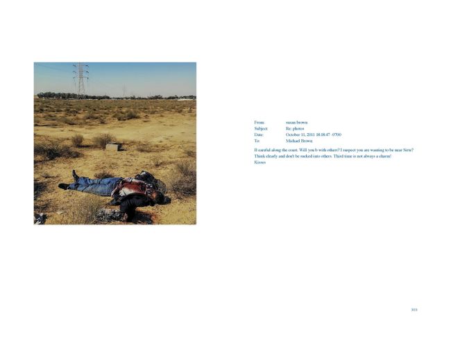 © Michael Christopher Brown, spread from the book