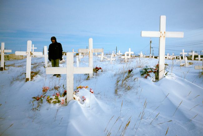 © Nima Taradji - Image from the Shishmaref: A Native American Struggle photography project
