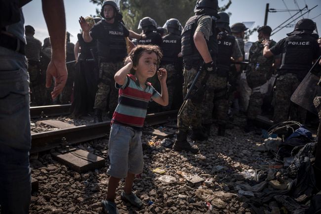 © Sergey Ponomarev - Image from the Exodus: A Long Way Home photography project
