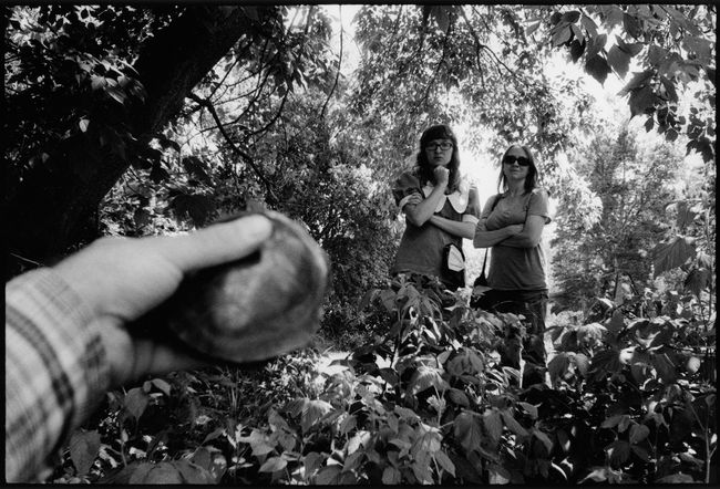 © Jason Houge - Kayla and her mother, Lisa, wait for me to release the turtle. Marinette, WI 2015