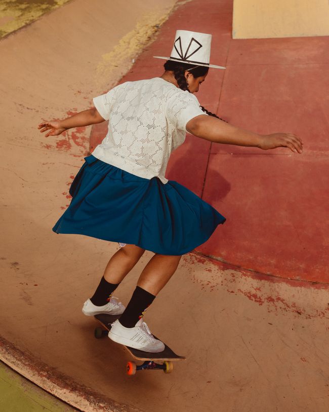 © Celia D. Luna - Image from the Cholitas Bravas photography project