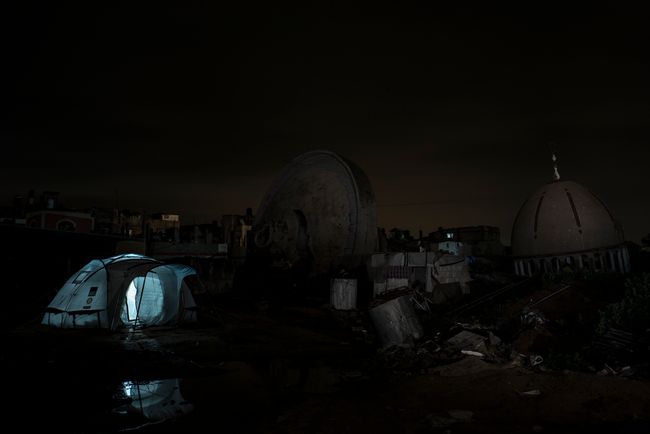 © Gianluca Panella - Image from the Gaza BlackOut photography project