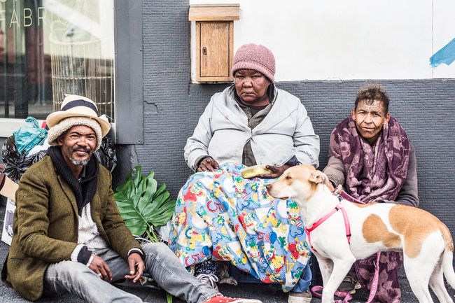 © Marzahn Botha - Image from the The Homeless of Cape Town: Angels and gardens to "grow people". photography project