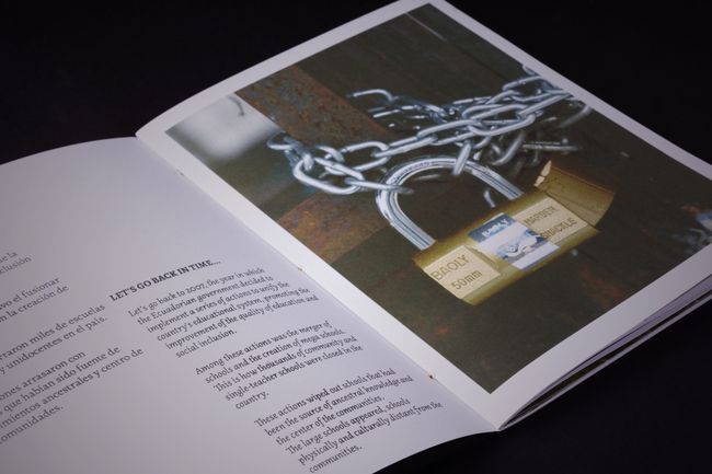 © Yinna Higuera - Image from the Chushak Escuelas Cerradas photography project